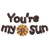 My Sun digitized embroidery design