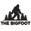 The Bigfoot digitized embroidery design