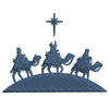 Wise Men digitized embroidery design