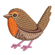 Cute Chucao Bird digitized embroidery design