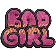 Bad Girl digitized embroidery design