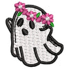 Flower Ghost digitized embroidery design