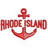 Rhode Island Logo digitized embroidery design