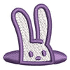 Rabbit digitized embroidery design