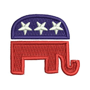 Mini Republican Elephant Logo