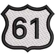 Highway 61 digitized embroidery design