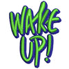 Wake Up digitized embroidery design