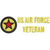 Air Forces Veteran digitized embroidery design