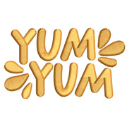 Yum Yum digitized embroidery design