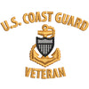 Silver US Coast Guard Veteran