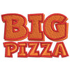 Big Pizza digitized embroidery design