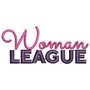 Woman League digitized embroidery design