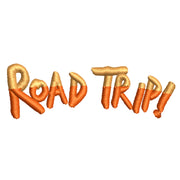 Road Trip Time digitized embroidery design