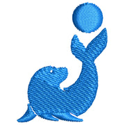 Cute Seal digitized embroidery design