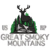 Great Smoky Mountains digitized embroidery design