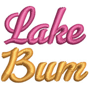 Lake Bum digitized embroidery design