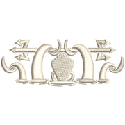 Trident Kraken digitized embroidery design