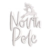 North Pole Reindeer digitized embroidery design