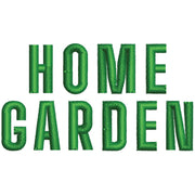 Home Garden digitized embroidery design