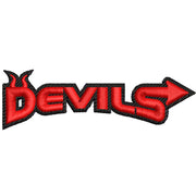 Devils digitized embroidery design