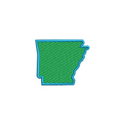 Arkansas State Map Shape