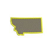 Montana State Map Shape