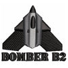 Bomber B2 digitized embroidery design