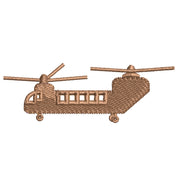 Military Helicopter digitized embroidery design