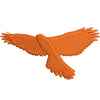 Falcon Silhouette digitized embroidery design