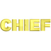 Chief digitized embroidery design