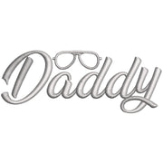 Daddy With Glasses digitized embroidery design