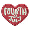 Fourth Of July Heart