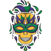 Mardi Gras Festive Skull Design