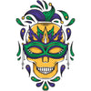 Mardi Gras Festive Skull Design