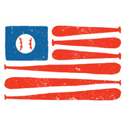 Baseball American Flag