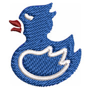 Duck digitized embroidery design