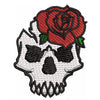 Skull Rose digitized embroidery design