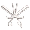 Barber Scissor digitized embroidery design