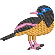 Venezuela Bird digitized embroidery design