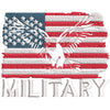 Military Flag digitized embroidery design