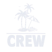 Beach Crew with Palm Trees dtg printing design