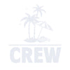 Beach Crew with Palm Trees dtg printing design