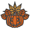 Fall Happy Pumpkin digitized embroidery design