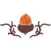 Fall Acorn digitized embroidery design