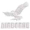 Eagle Airborne digitized embroidery design