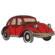 Classic Vehicle digitized embroidery design