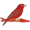 Exotic Bird digitized embroidery design