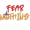 Fear Nothing digitized embroidery design