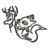 Fish Duck Deer Symbol