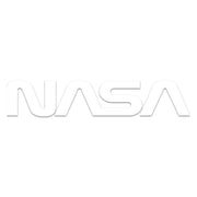 White Original NASA Word Logo